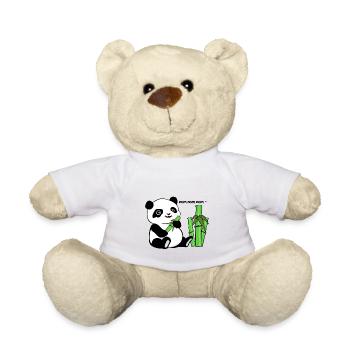 Pandabär - Teddy - Weiß - Vorne