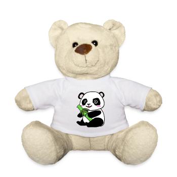 Pandabär - Teddy - Weiß - Vorne