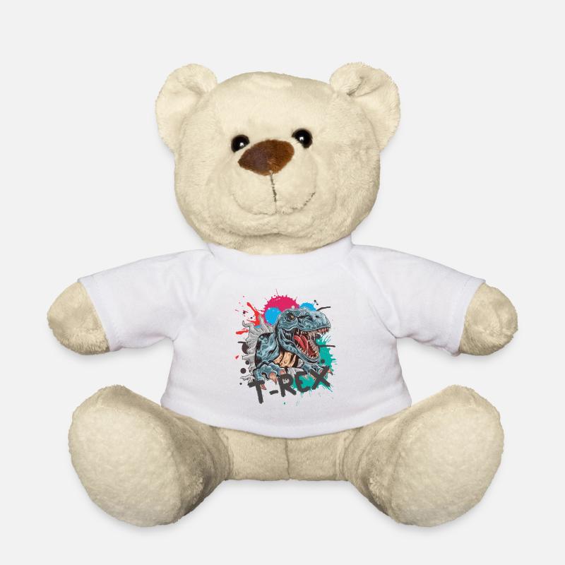 T-Rex - Teddy Bear - white
