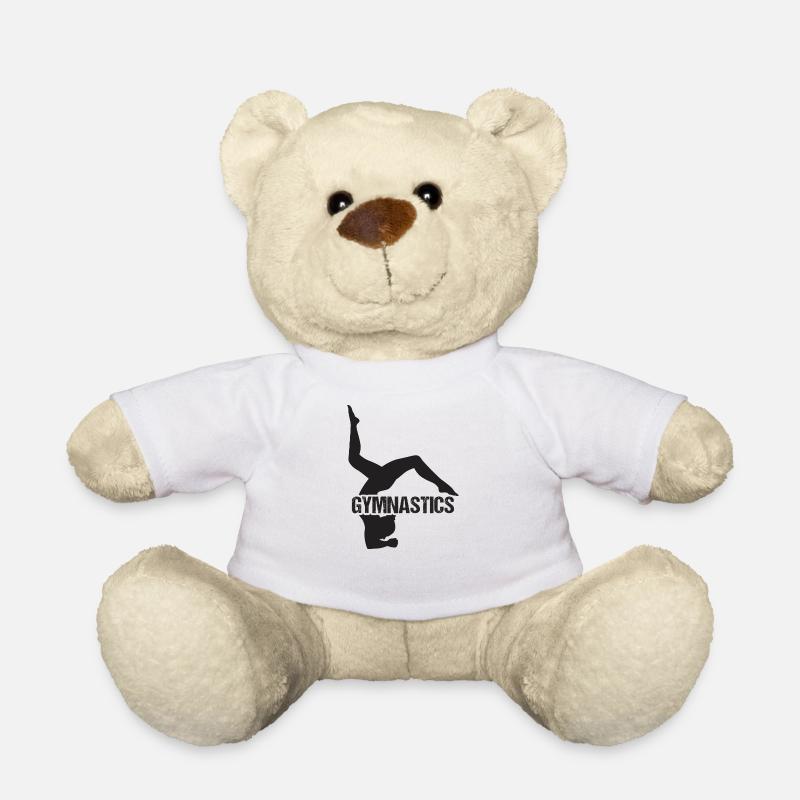 Acrobatics gymnastics - Teddy Bear - white