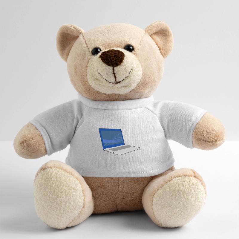 Laptop computer keyboard PC notebook gift idea Teddy Bear