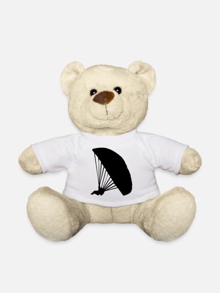 Gleitschirmfliegen Gleitschirm Silhouette - Teddy - Weiß