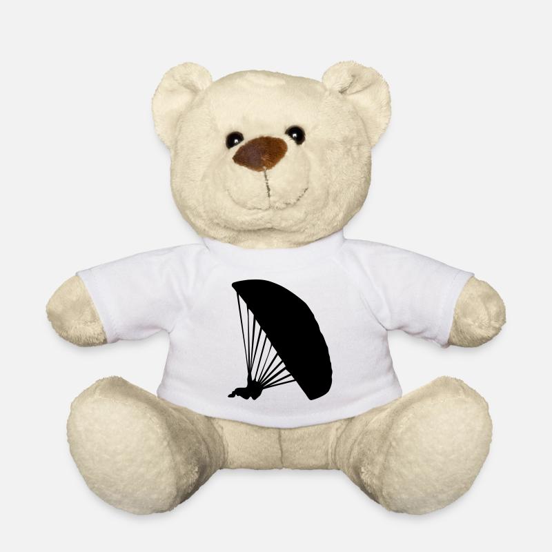 Gleitschirmfliegen Gleitschirm Silhouette - Teddy - Weiß