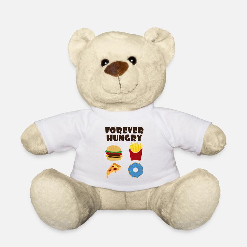 Fast food - Teddy Bear - white