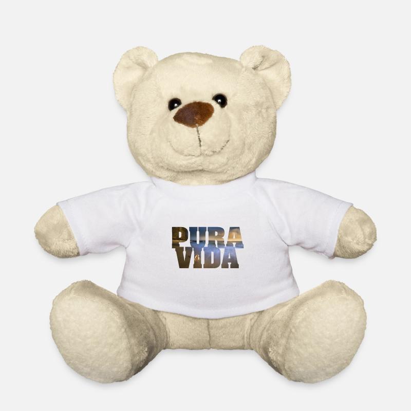 Pura Vida - Das Leben so, wie es sein soll - Teddy - Weiß