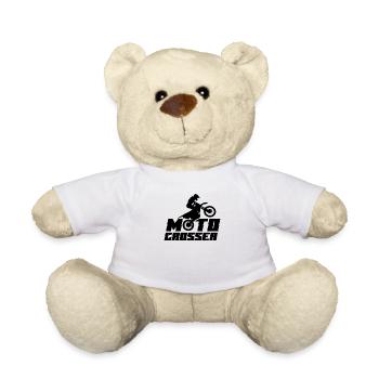 Motocross - Teddy - Weiß - Vorne