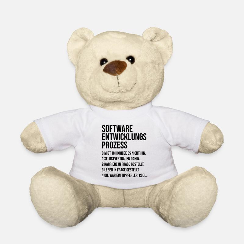 Programmeur - Nounours - blanc