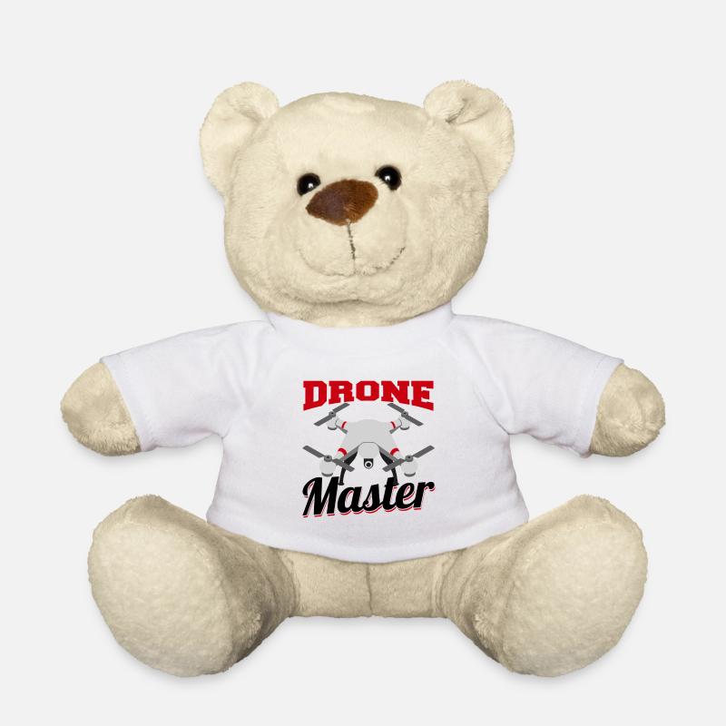 Drone Master | Pilote de drone - Nounours - blanc