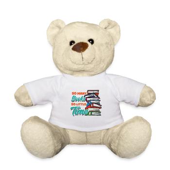 book lovers - Teddy Bear - white - Front