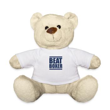 Beat Box Beatboxes Beatboxer Beatbox Music - Teddy Bear - white - Front