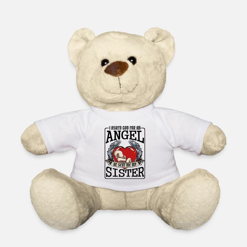 sister - Teddy Bear - white