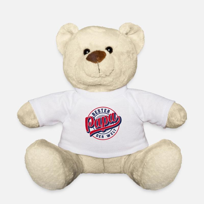 Bester Papa der Welt - Teddy - Weiß