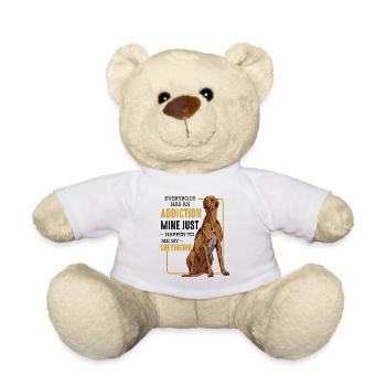 lévrier - Nounours - blanc - Devant