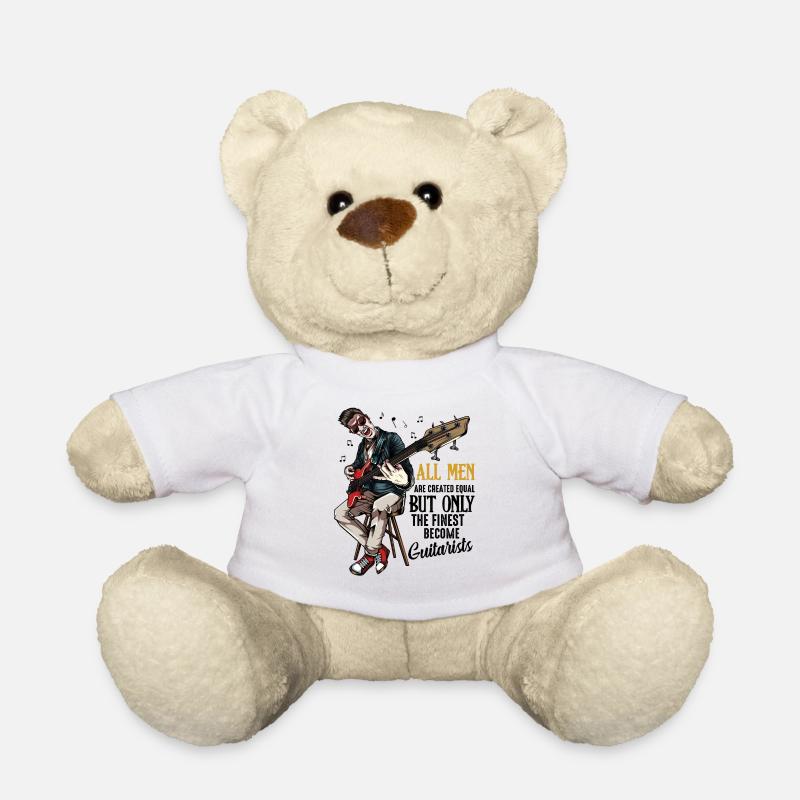 guitare - Nounours - blanc