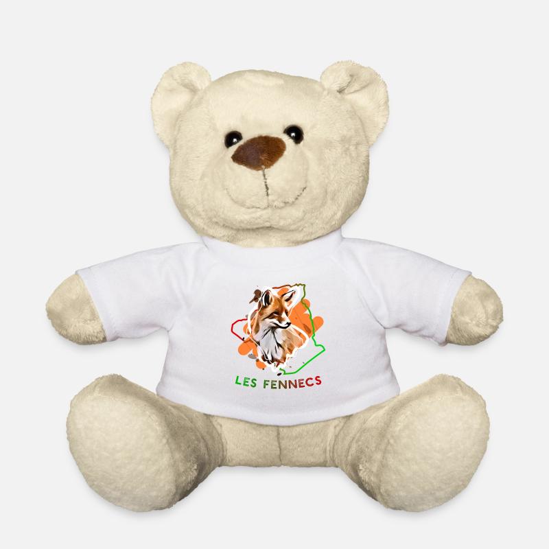 Les fennecs - Nounours - blanc