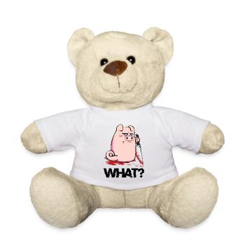porc - Nounours - blanc - Devant