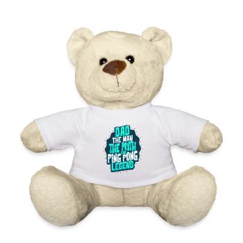 Tischtennis Papa - Teddy - Weiß - Vorne