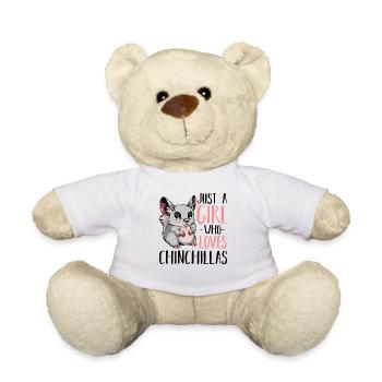 Chinchilla - Nounours - blanc - Devant