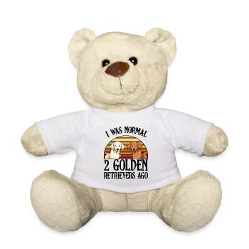 Golden retriever - Teddy Bear - white - Front