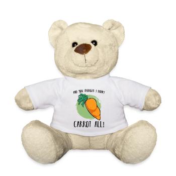 Carrot carrot - Teddy Bear - white - Front
