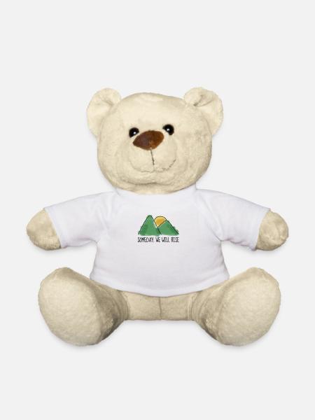 Montagnes - Nounours - blanc
