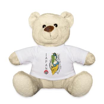 Japan - Teddy Bear - white - Front