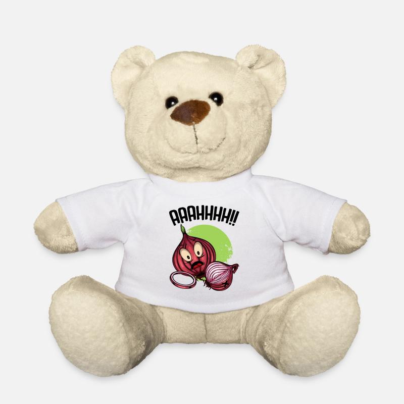 Oignon oignon - Nounours - blanc
