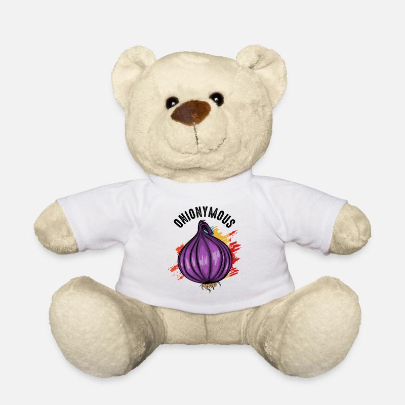 Onion onions - Teddy Bear - white