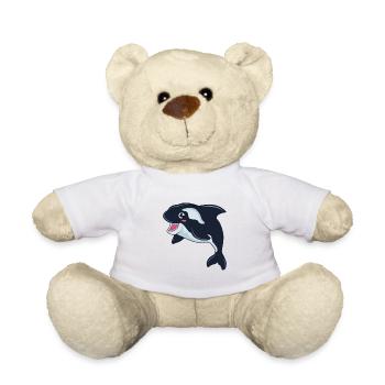 Orca Wal - Teddy - Weiß - Vorne