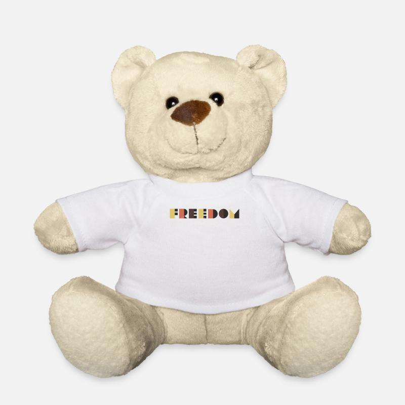 liberté - Nounours - blanc