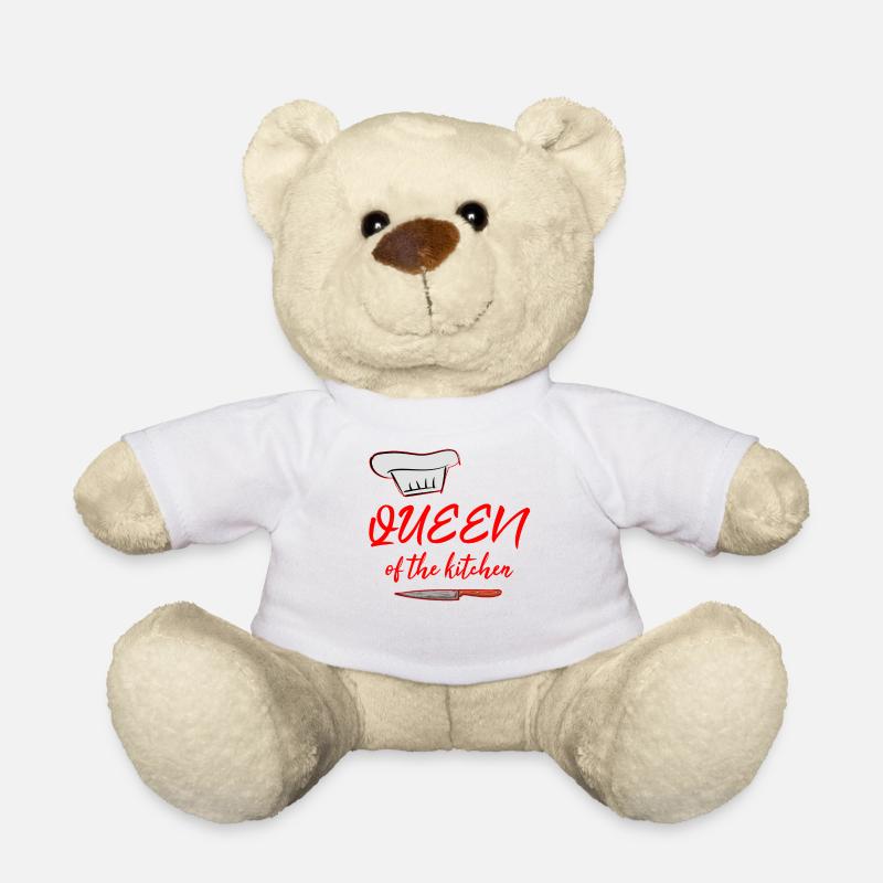 Köchin - Teddy - Weiß
