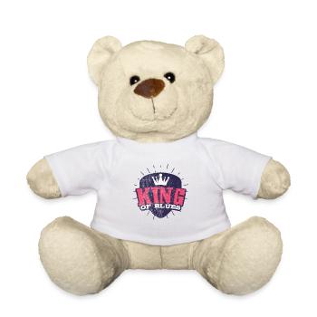 Blues music - Teddy Bear - white - Front