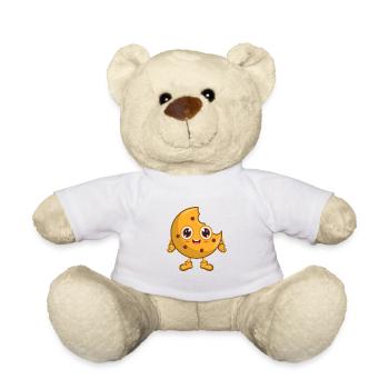 Biscuit aux biscuits - Nounours - blanc - Devant
