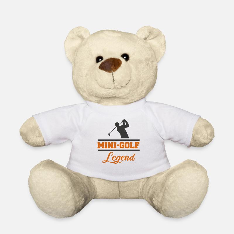Minigolf - Teddy - Weiß