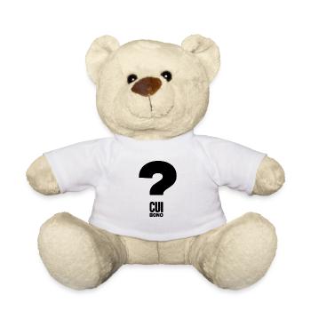 Cui Bono - Nounours - blanc - Devant
