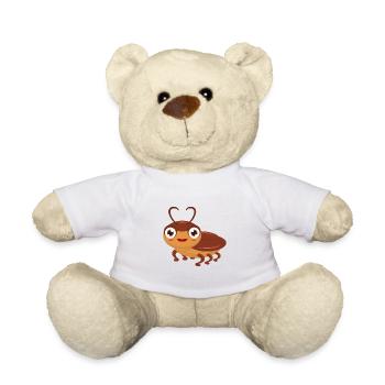 cockroach - Teddy Bear - white - Front