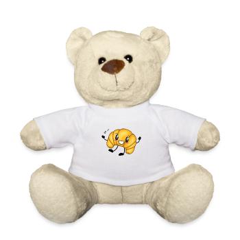 croissant - Nounours - blanc - Devant