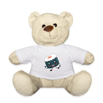 sushi - Teddy Bear - white - Front