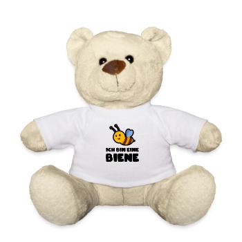 Ich bin eine Biene, Bienen Bienenflüsterer - Ich b - Teddy - Weiß - Vorne