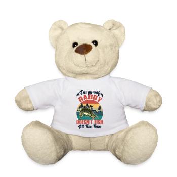 I'm Proof Daddy Doesn't Fish Vintage Onesie - Teddy - Weiß - Vorne