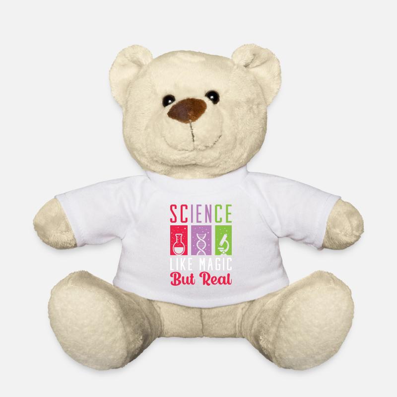 Science like magic but real shirt, Science, Magic - Teddy Bear - white