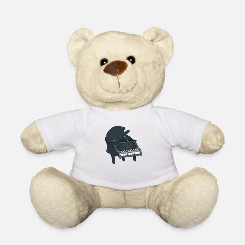 Klavier - Teddy - Weiß