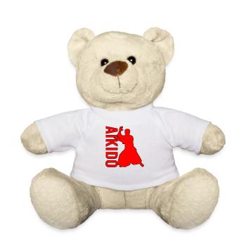 Aïkido - Nounours - blanc - Devant