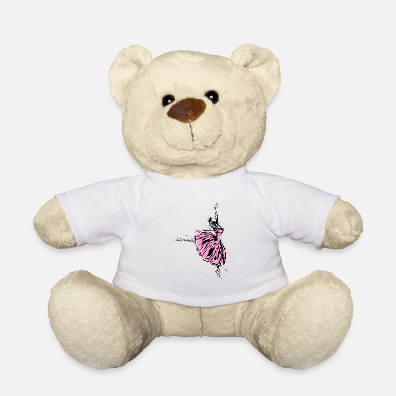 Danseur de ballet - Nounours - blanc