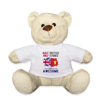 Halb Brite Halb Vietnamese - Teddy - Weiß - Vorne