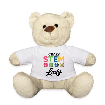 Professeur Steminist Designs for Equality Stem - Nounours - blanc - Devant