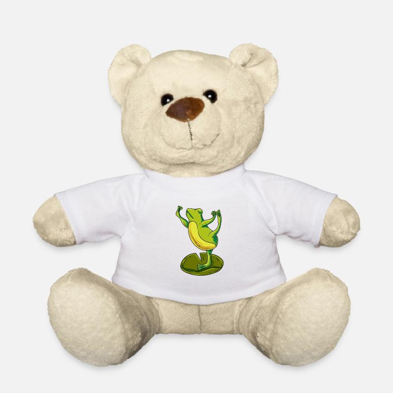 Frosch Yoga - Teddy - Weiß