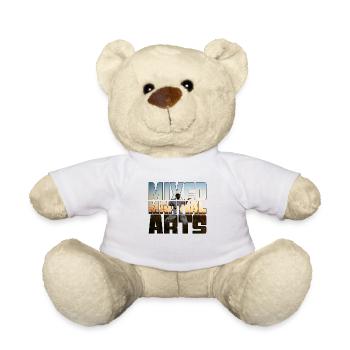 Martial arts - Teddy Bear - white - Front