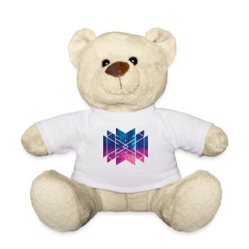 Sacred Geometry Forest Autumn Wilderness Outdoor - Teddy Bear - white - Front
