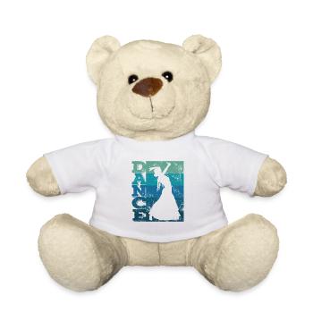 Flamenco woman with flamenco dress - Teddy Bear - white - Front